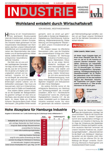 Ausgabe 12 des Magazins INDUSTRIE