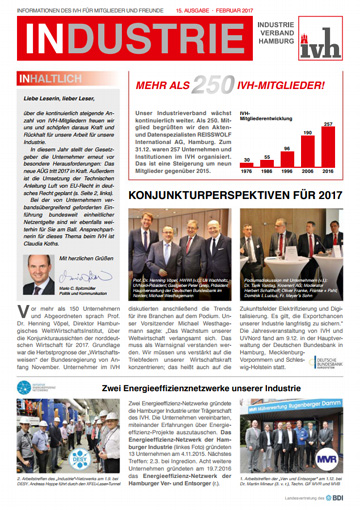 Ausgabe 15 des Magazins INDUSTRIE