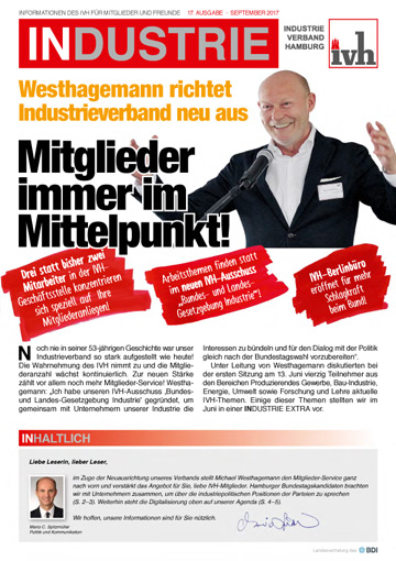 Ausgabe 17 des Magazins INDUSTRIE