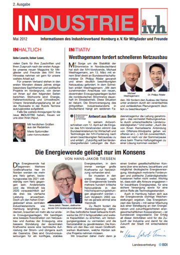 Ausgabe 2 des Magazins INDUSTRIE