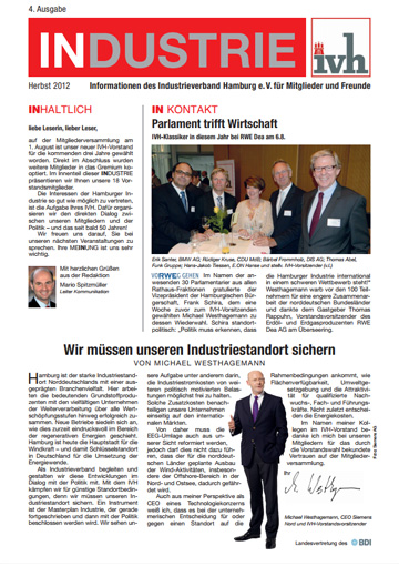 Ausgabe 4 des Magazins INDUSTRIE