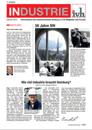 Ausgabe 5 des Magazins INDUSTRIE