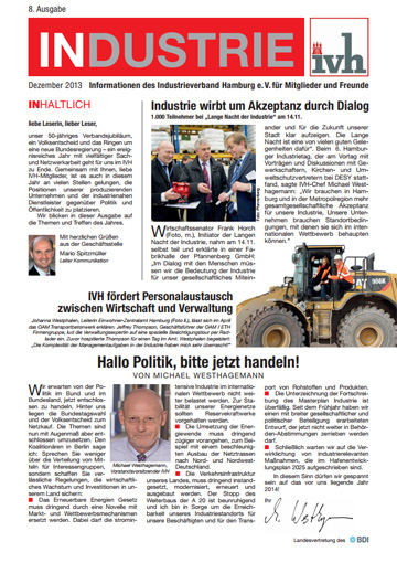 Ausgabe 8 des Magazins INDUSTRIE