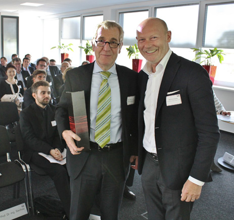 Gastgeber Prof. Rüdiger Siechau und Michael Westhagemann